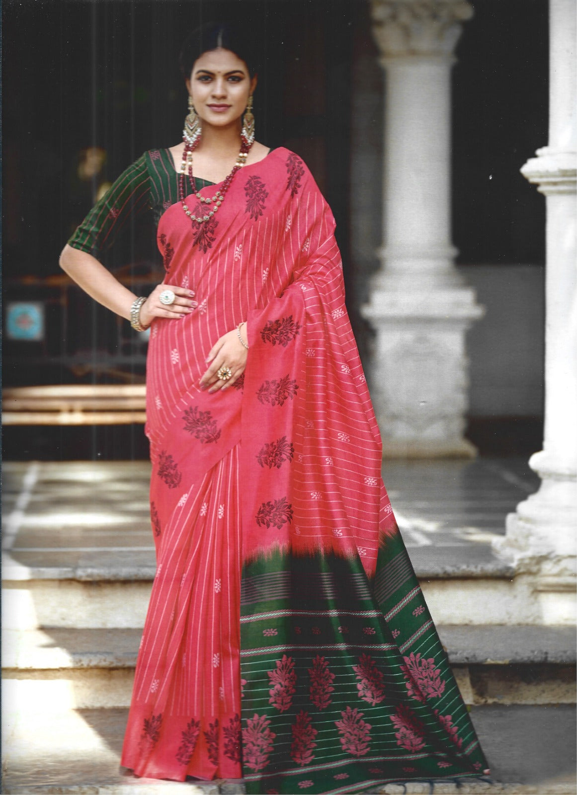 Blooming Beauty - New Saree Collection